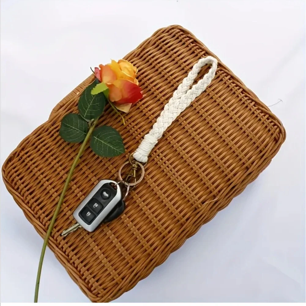 Braided Woven Wrislet Keychain‎ Strap